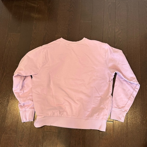 ⚡️2/$25⚡️Fila Women's Lilac Purple Crew Neck Cotton Sweater Hidden Pockets | M/L - Picture 12 of 12